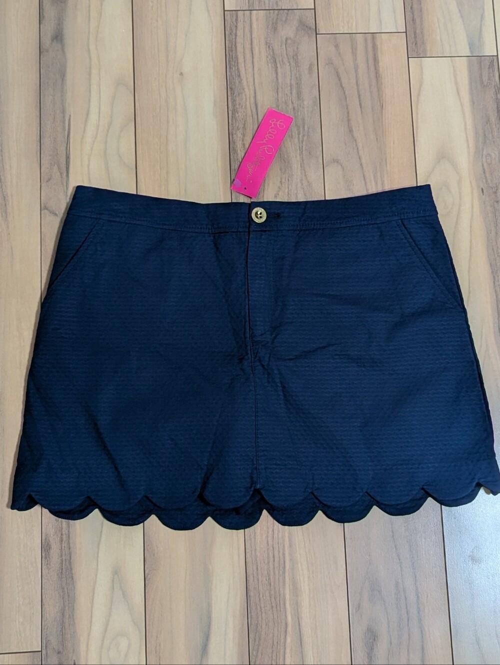 NWT! Lilly Pulitzer Colette Skort True Navy Size 12
